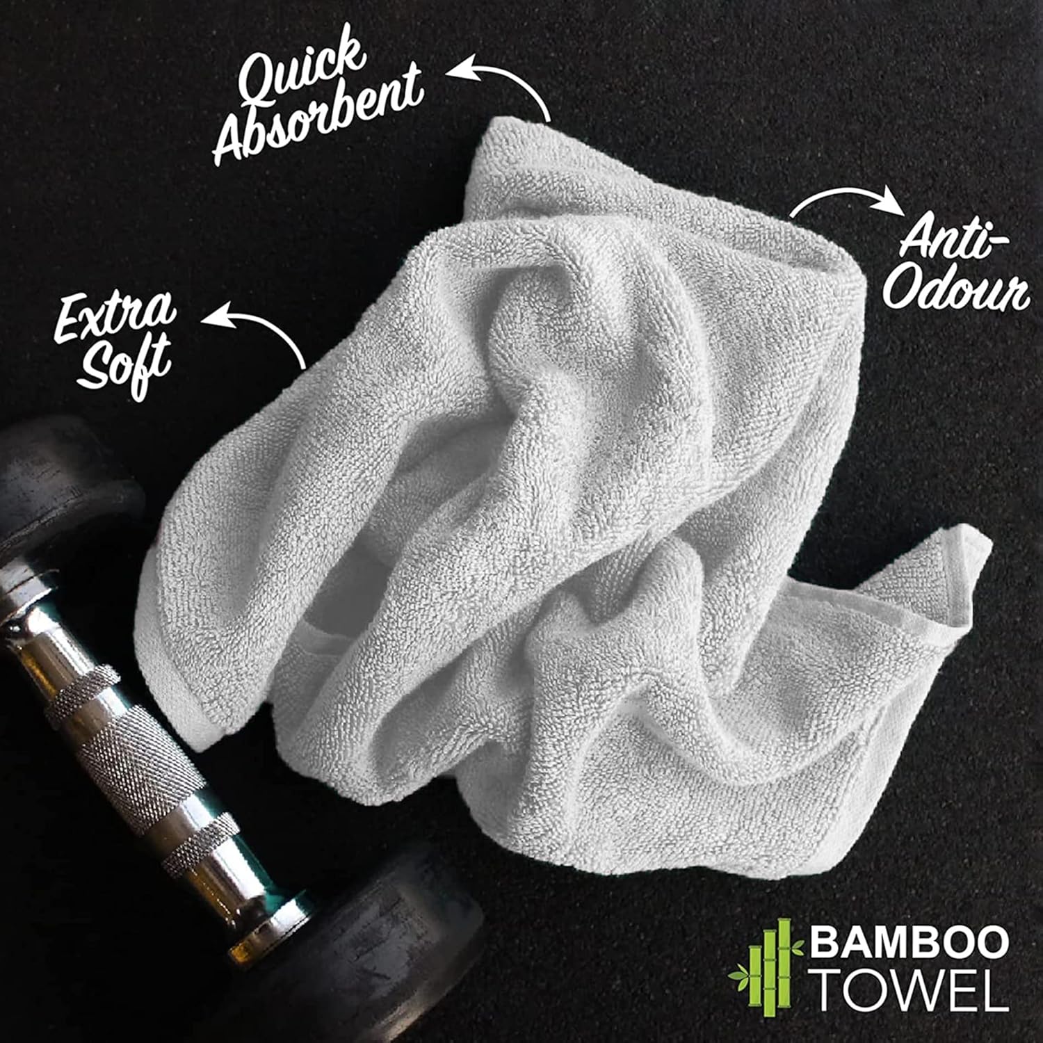 Large Shower Towel - Quick Dry, Eco-Friendly Bath Towels